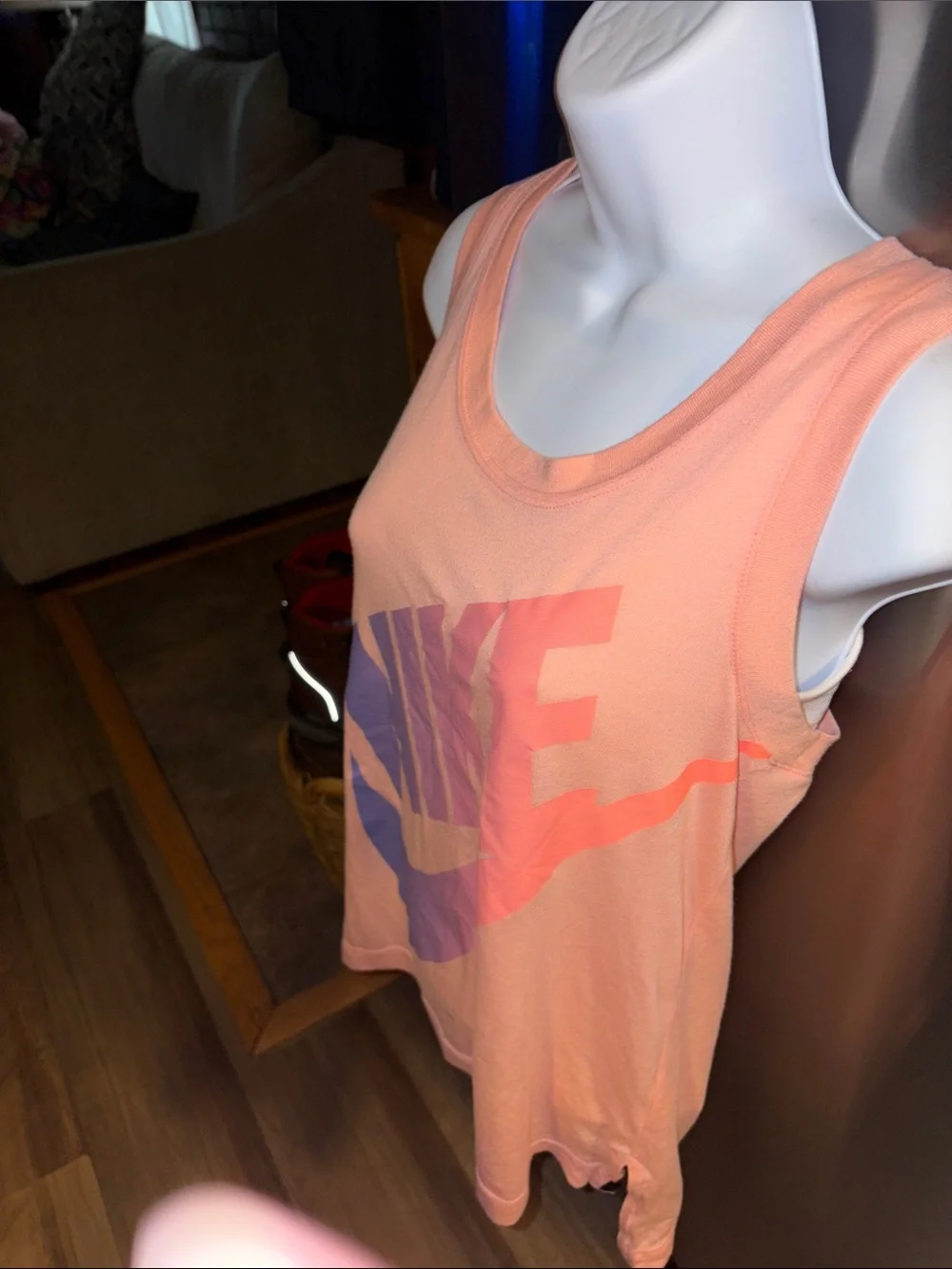 NIKE Peach Gradient Tank Top 💖💜